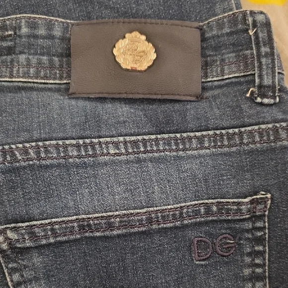 Dolce & Gabbana Men's Blue Straight Jeans - Picture 13 of 13